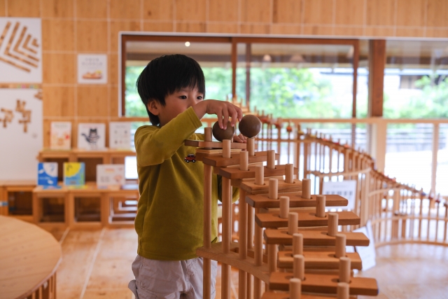 岩手県 盛岡市の保育園 ウエバ保育園 / 自由あそび1