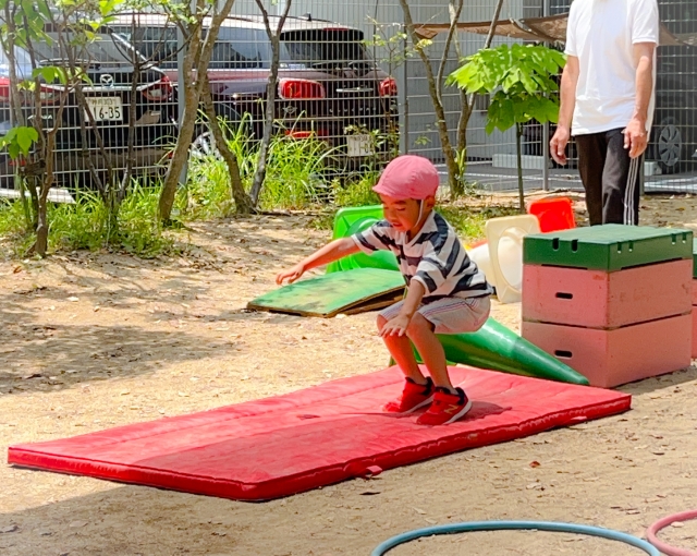 岩手県 盛岡市の保育園 ウエバ保育園 / たいそう